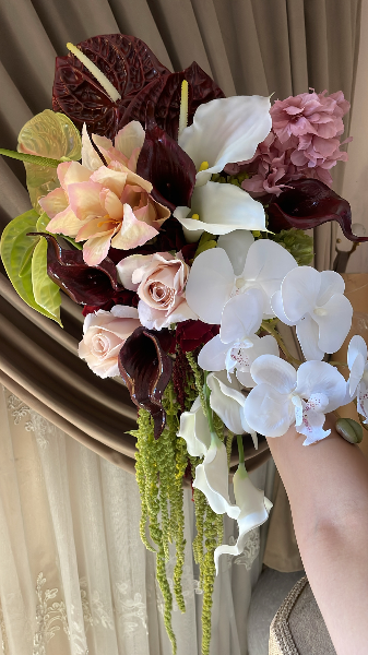 Lovebirds bouquet